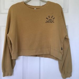 RVCA cropped sweatshirt